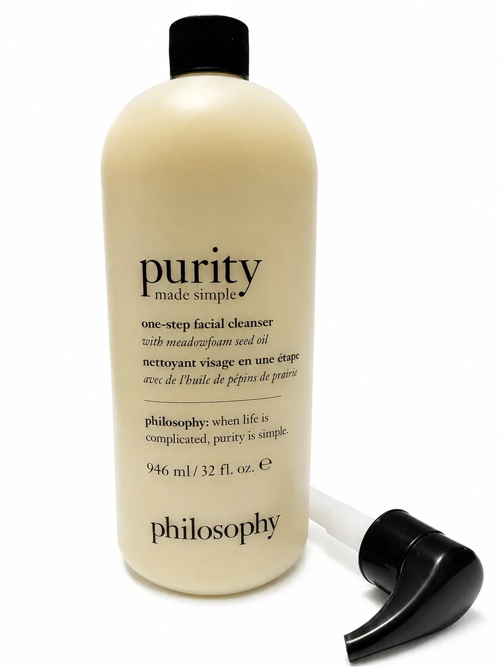 Philosophy Purity Made Simple Face Wash 32oz Sealed w/pump New